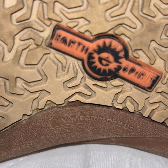 Earth spirit Cushion Womens 9 Adria II Brown Leather Sport Sandals Strap Comfort - Picture 14 of 15